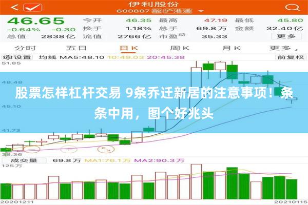 股票怎样杠杆交易 9条乔迁新居的注意事项！条条中用，图个好兆头